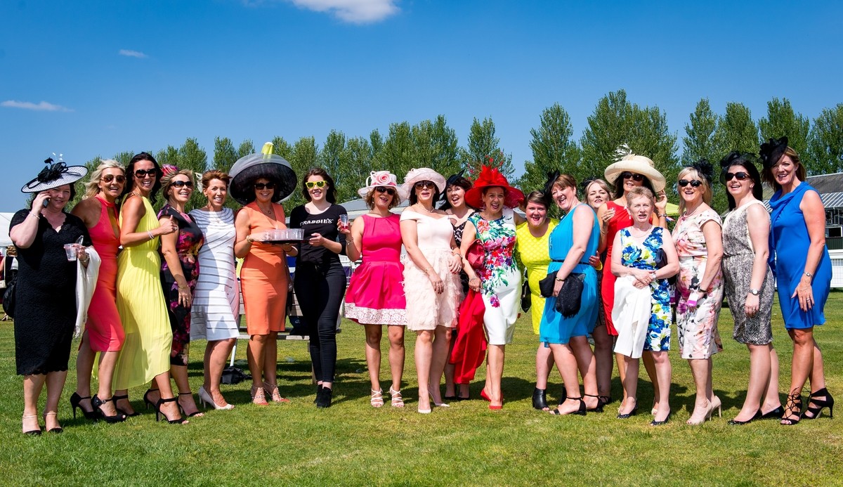 The crowds were popping full of bright colours and smiley faces!