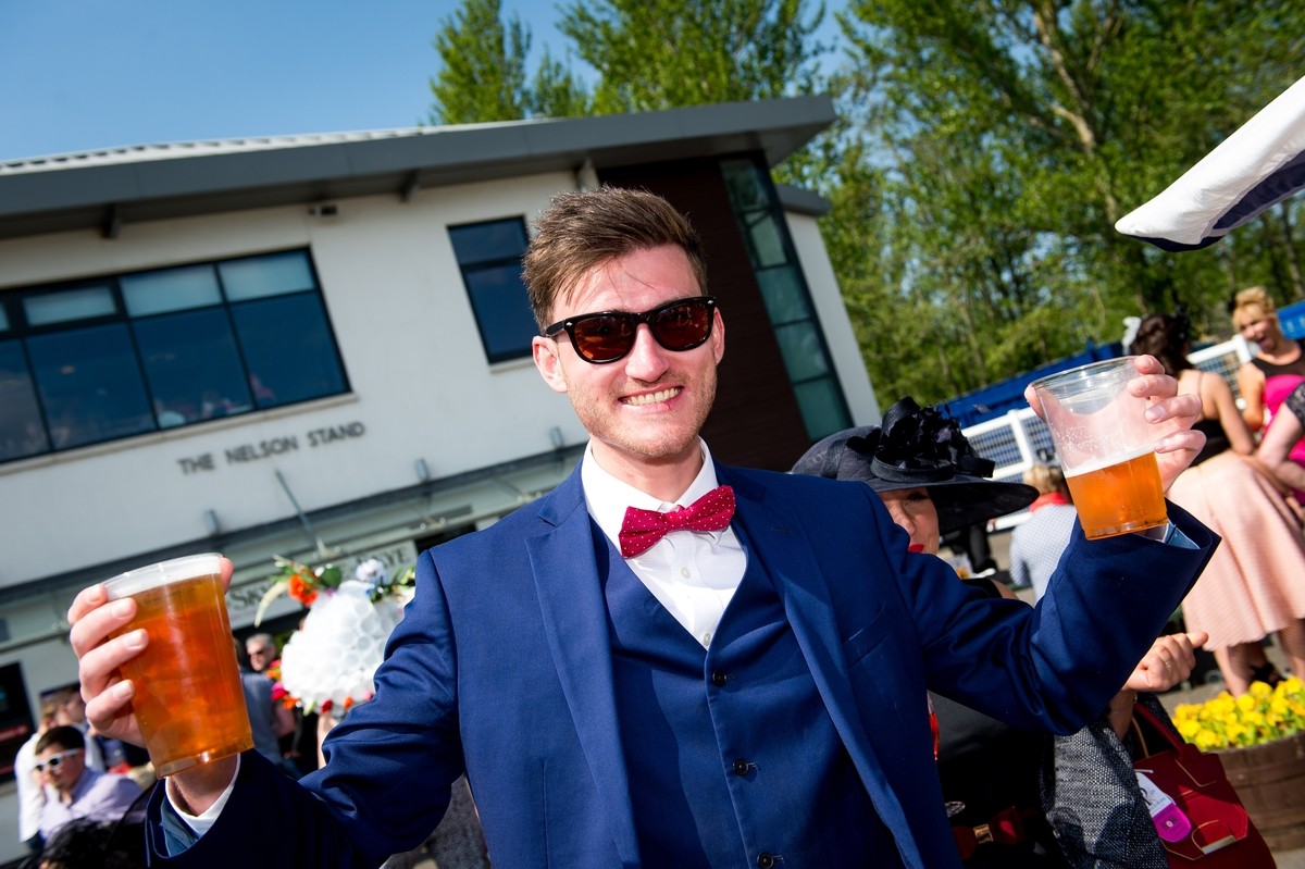 it wasn't only about the ladies, there were loads of men there too having a great day!