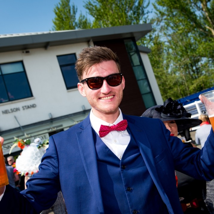 it wasn't only about the ladies, there were loads of men there too having a great day!