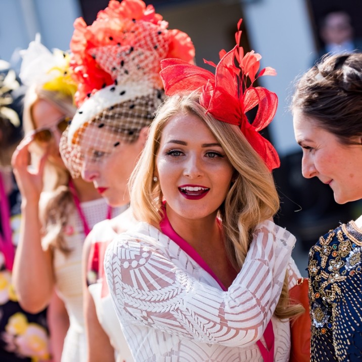 The hats were on for a great sunny day at  Perth Racecourse's Ladies day!