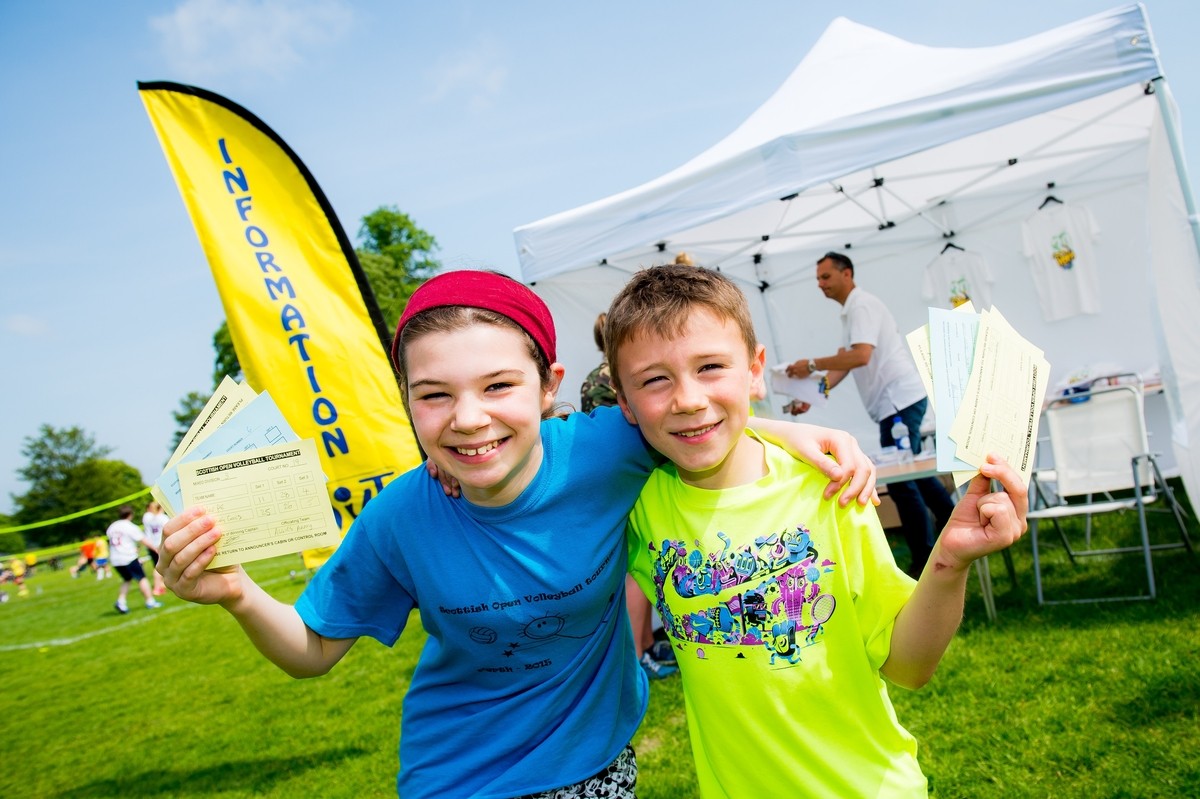 There was fun for all the family on the North Inch, everyone could have a shot of getting involved regardless of age or ability!