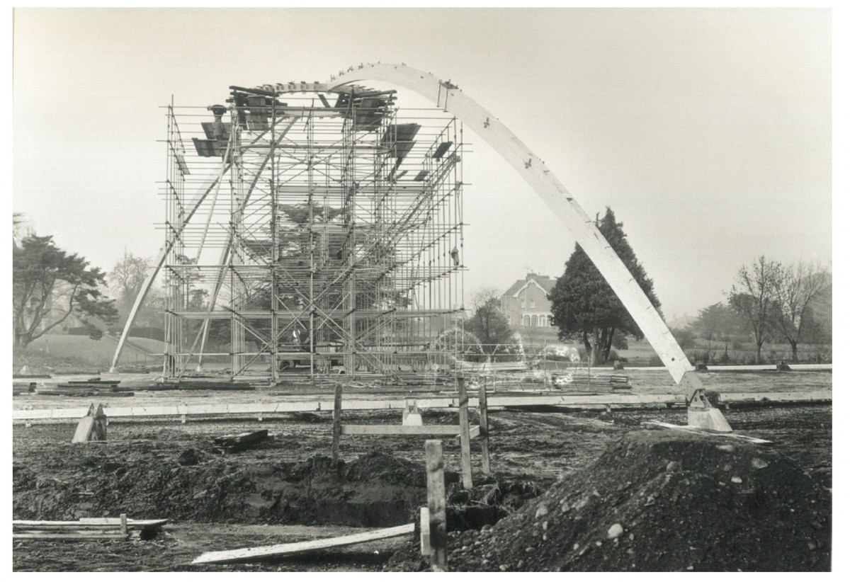 Bell's Sports Centre's iconic roof springs to life.