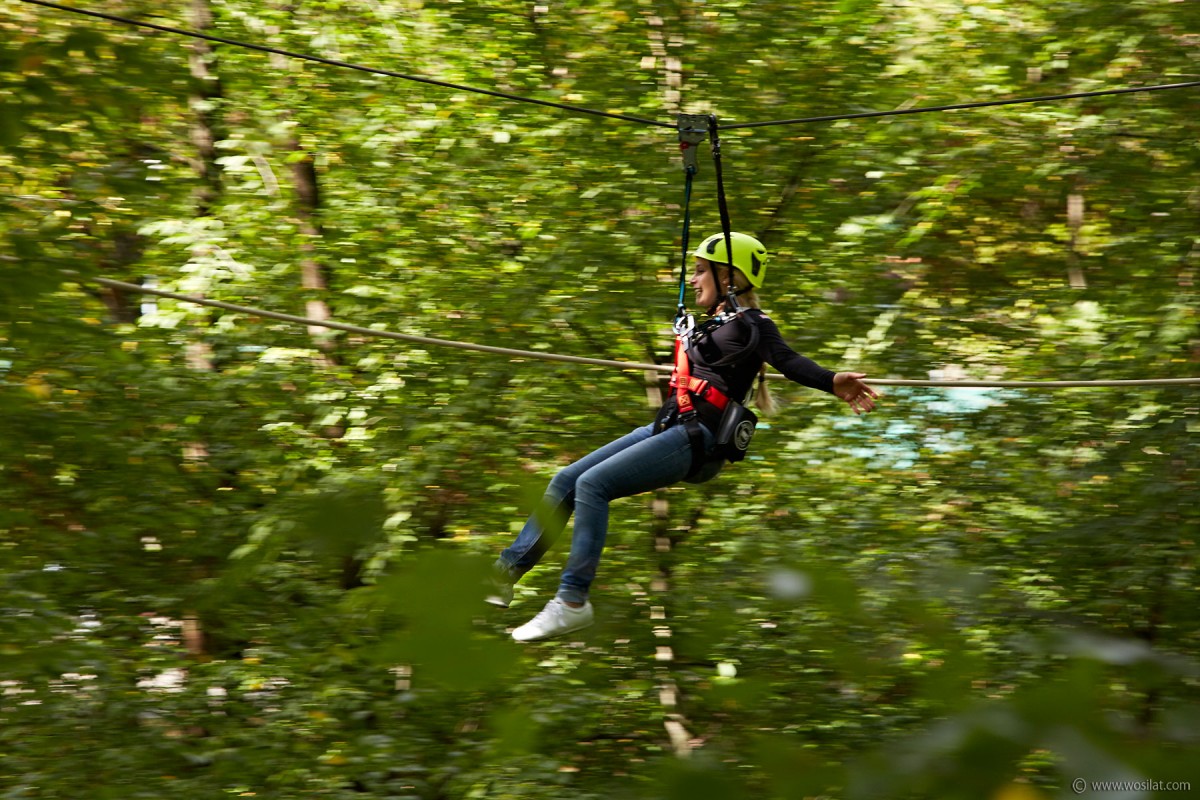 do the zip line if you dare! Go tearing through the trees and have an exhilarating experience, we bet you cant do it without screaming!
