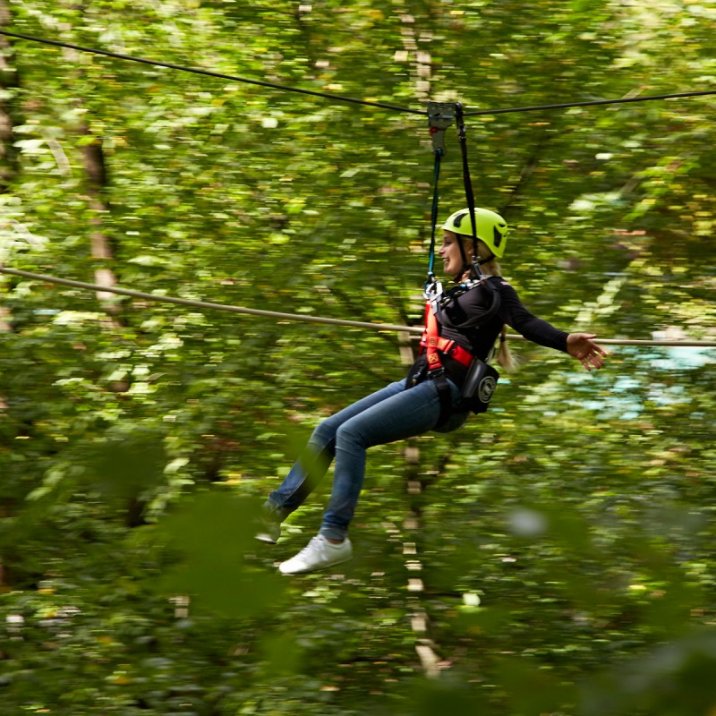 do the zip line if you dare! Go tearing through the trees and have an exhilarating experience, we bet you cant do it without screaming!
