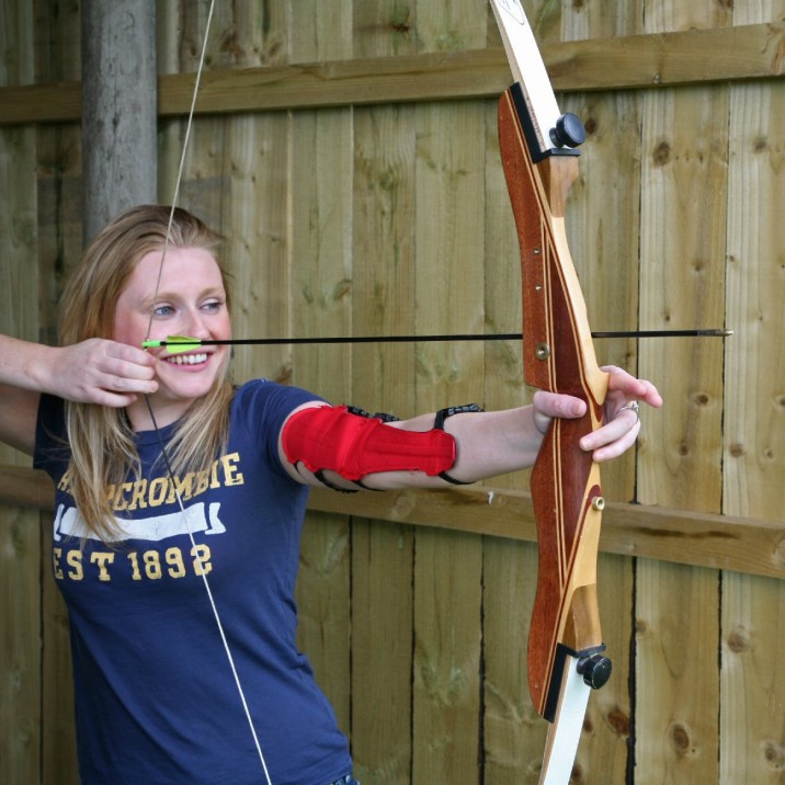 Try your hand with a bow and arrow at Crieff Hydro Archery range.  If you are doing it with family you can even set up a wee competition and prize for the best shooter!
