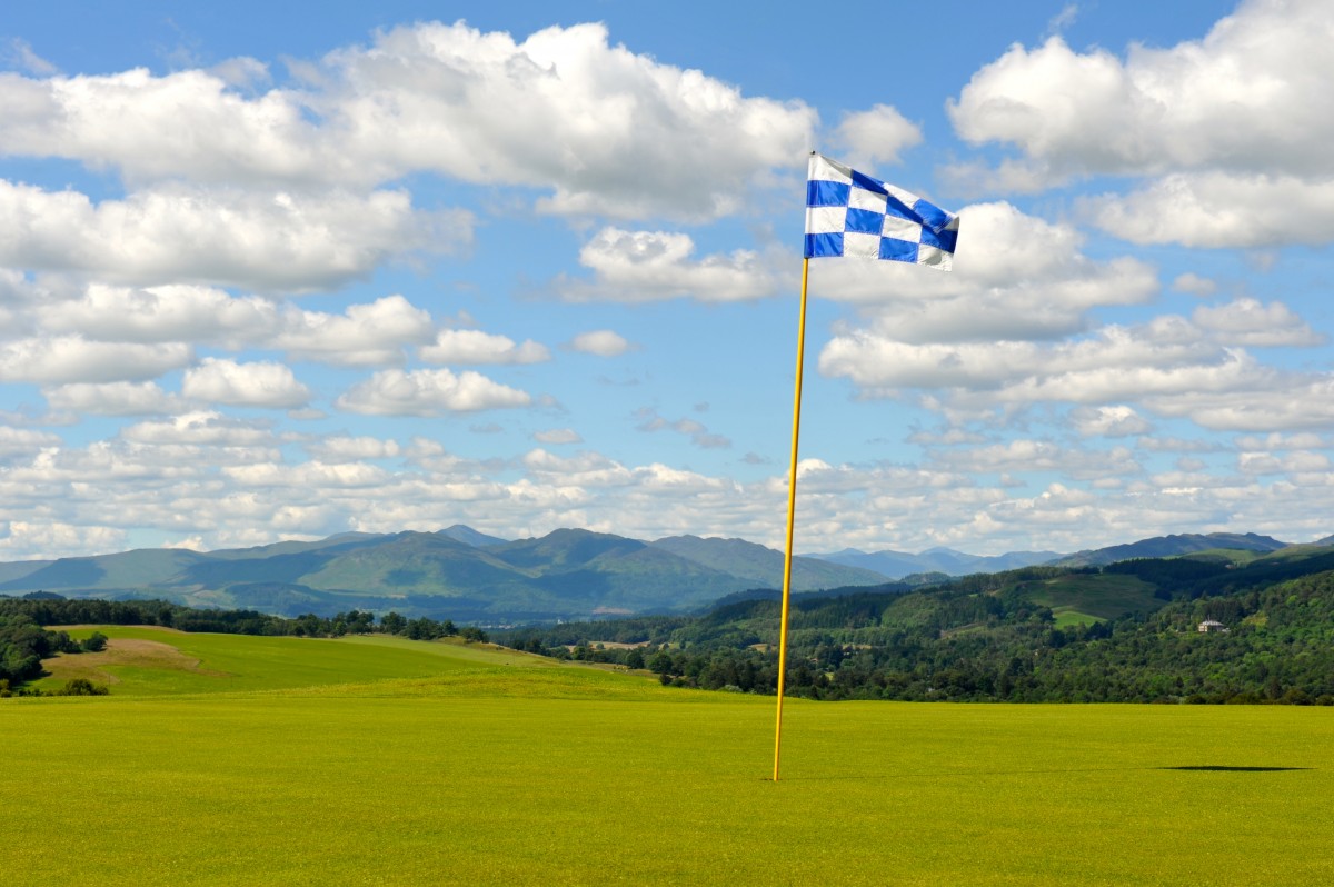 Crieff Hydro have a great golf course and also a driving range, family pitch and put and try something different with their disc golf range.  It's a mix between golf and frisbee!