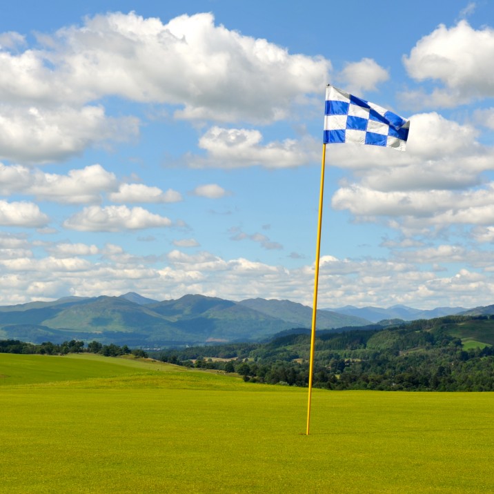 Crieff Hydro have a great golf course and also a driving range, family pitch and put and try something different with their disc golf range.  It's a mix between golf and frisbee!