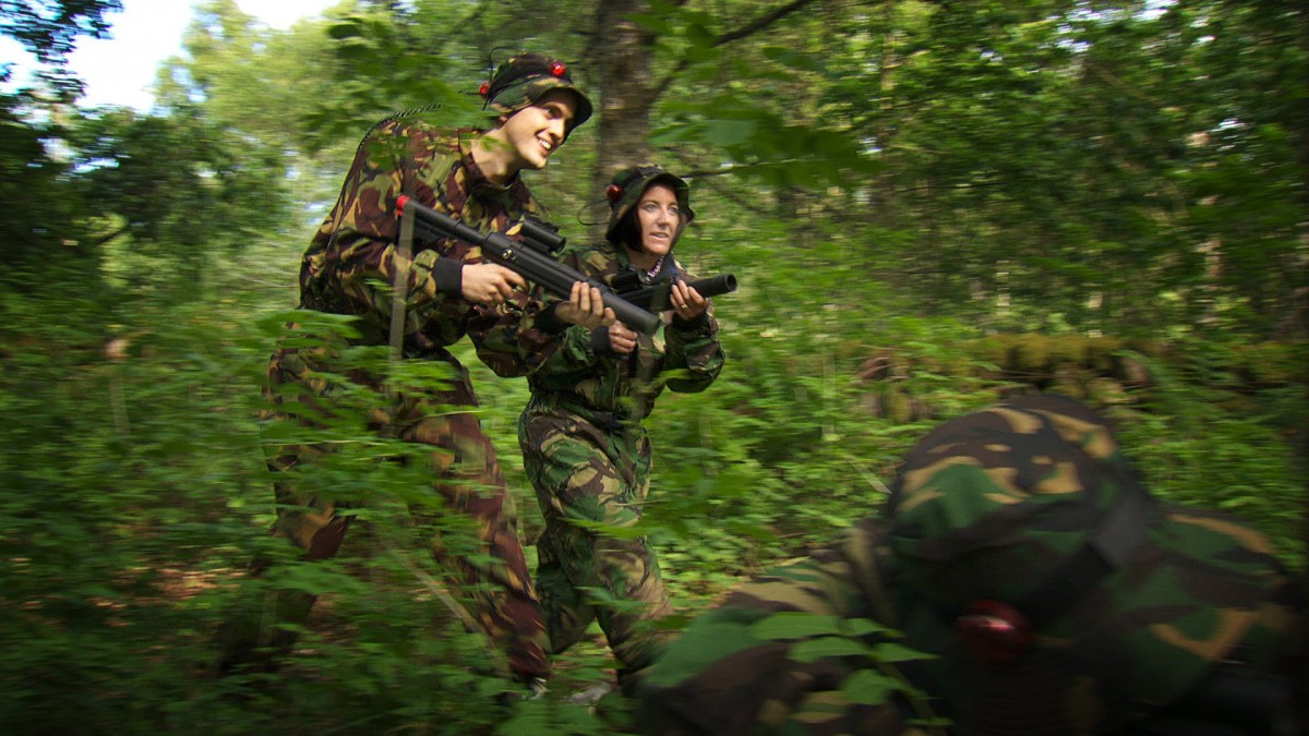 Get geared up in your camouflage and have a fun day in the woods doing Crieff Hydro's laser quest.