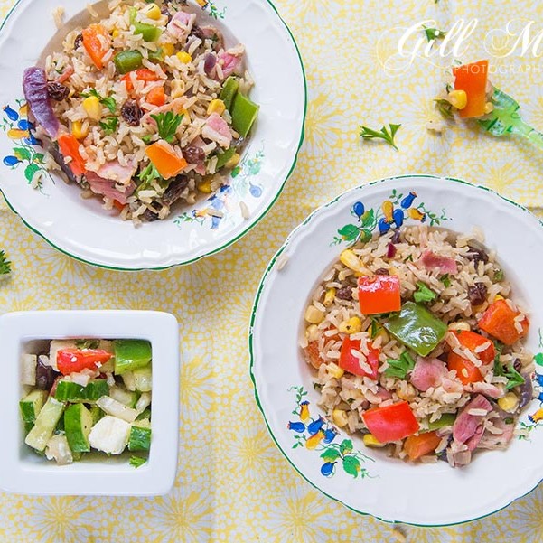 This week's #SmallCityRecipe is a delicious and fun crazy rice.  This dish is really nutritious and quick and easy to make.  Perfect to do with the kids in the summer holidays.