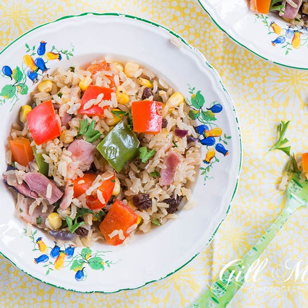This week's #SmallCityRecipe is a delicious and fun crazy rice.  This dish is really nutritious and quick and easy to make.  Perfect to do with the kids in the summer holidays.