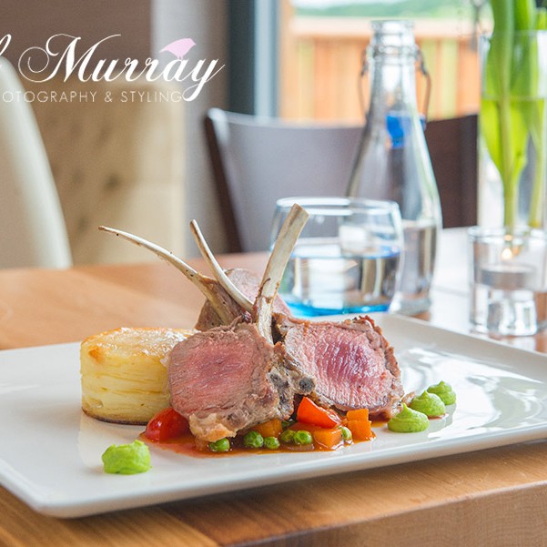 Rack of Lamb - Face on view on table