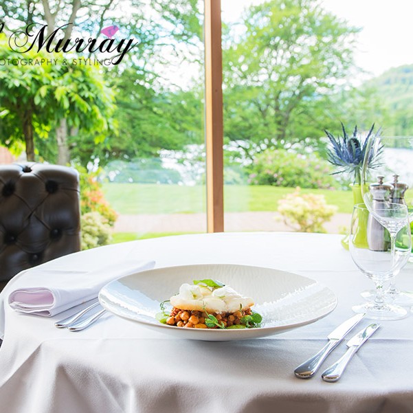 Gill visited the 5 star Fonab Castle and tried their Turbot & Chorizo Stew with Curried Courgette Foam.  The food served is of a high quality and really is fine dining in the heart of Perthshire.