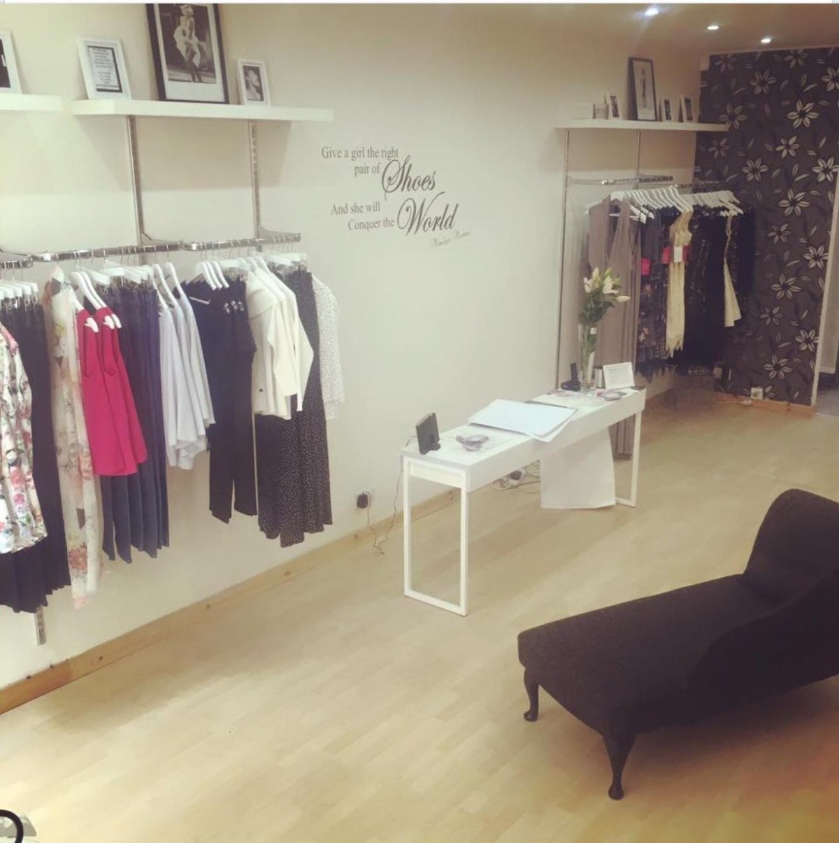 Eva lucia Boutique was established in 2009 by fashion lover and mother of one Lori Smith as a go to, on trend footwear retailer. The store has evolved over the last six years into a fully fledged fashion boutique with a fantastic selection of clothing and footwear. They have a collection of every day pieces, as well as unique dresses for any special nights out. 