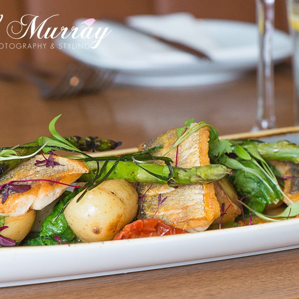 This week's #SmallCityRecipe comes from The Kirklands Hotel in Kinross, Perthshire. Fillets of Sea Bass with Sunblushed Tomato & Red Pepper Sauce from Scott Murdoch the Head Chef, Kirklands Hotel.