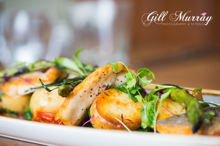 This week's #SmallCityRecipe comes from The Kirklands Hotel in Kinross, Perthshire. Fillets of Sea Bass with Sunblushed Tomato & Red Pepper Sauce from Scott Murdoch the Head Chef, Kirklands Hotel.