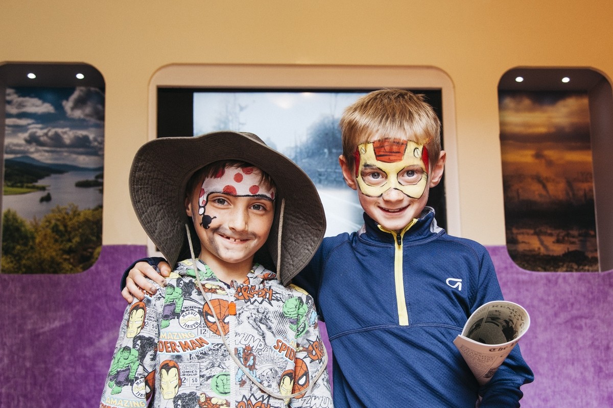 The Crafting the Past:Minecraft at the Atholl Palace Musuem in Pitlochry was a massive success.  With Facepainting, horse and cart and of course a minecraft interactive version of the musuem.  It was a full day of fun!