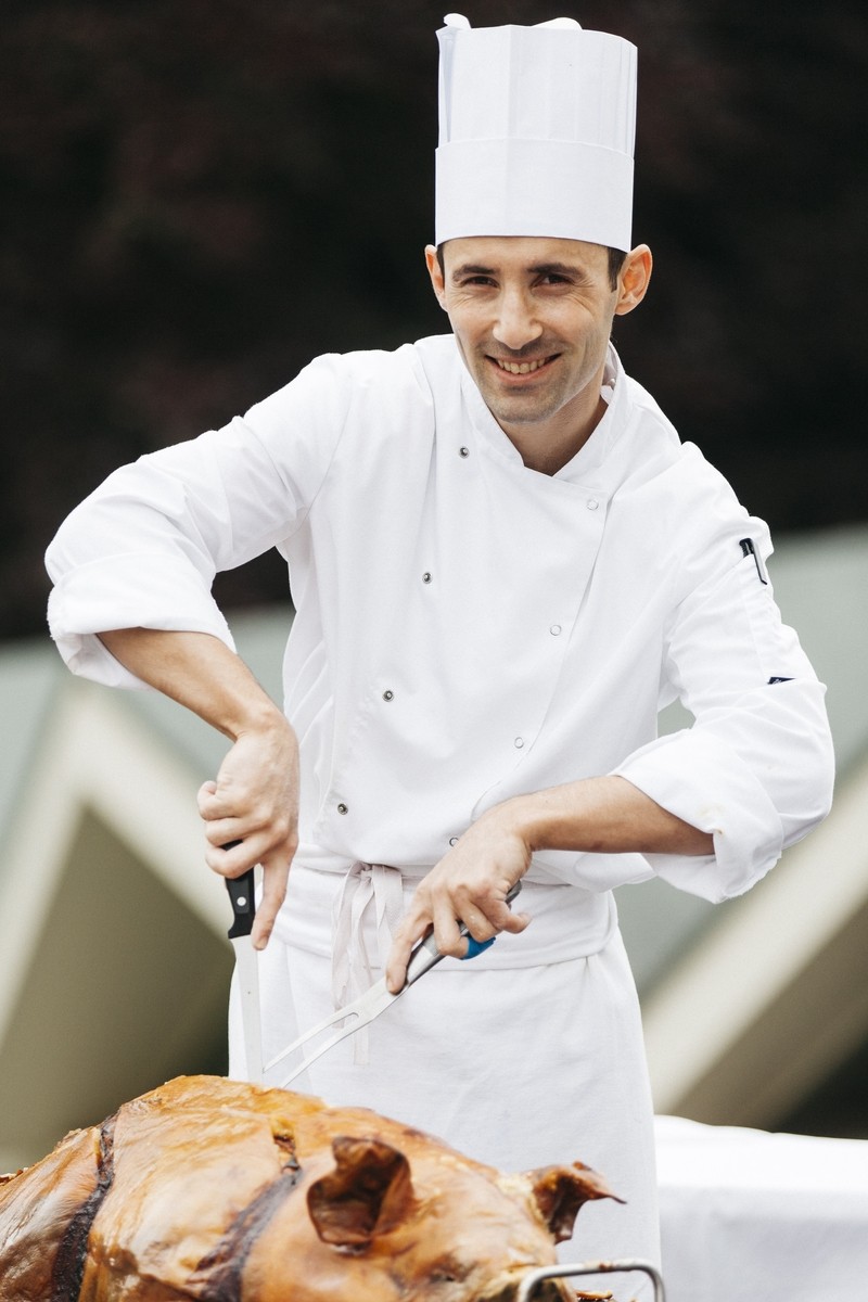 There was a great selection of food on offer including the showstopper that was the hog roast!