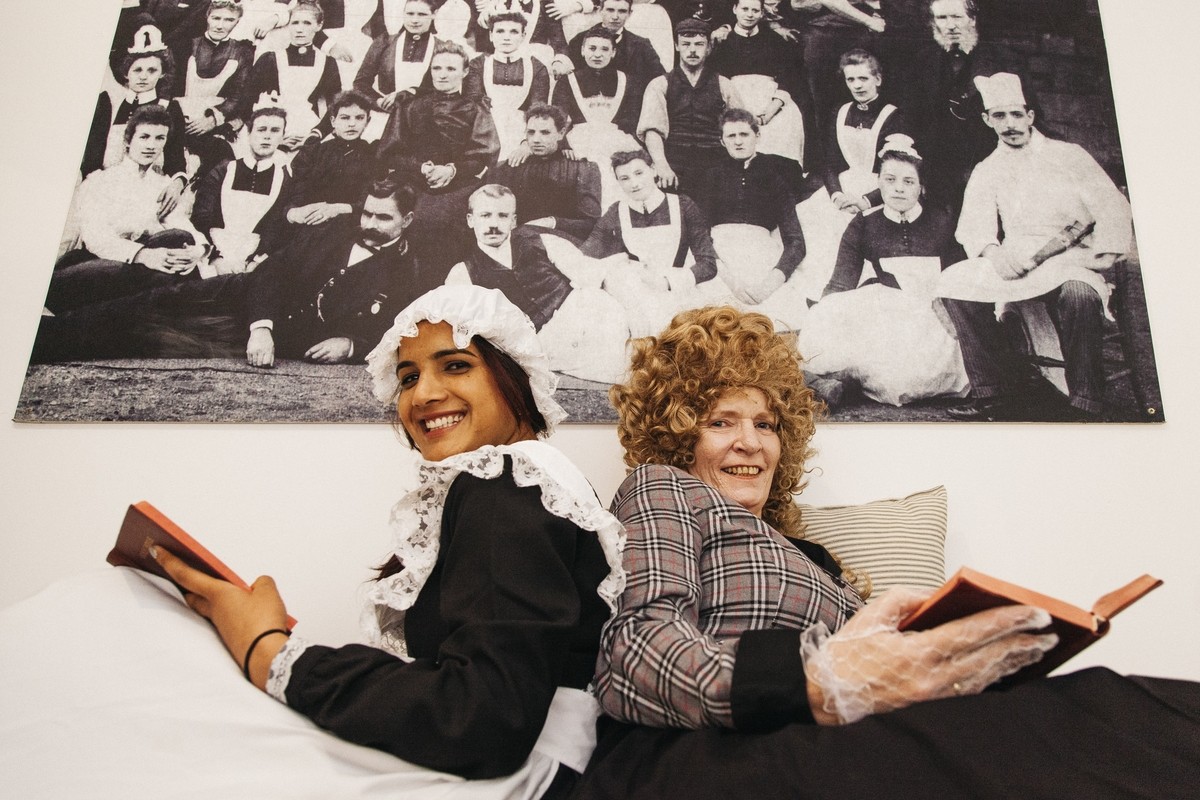 Crafting the Past: Minecraft at the Museum event at The Atholl Palace in Pitlochry was a great success with activities, games and a live interactive version of the musuem in minecraft!