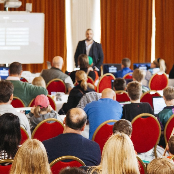 Stephen Reid of Immersive Minds led exclusive tutorials at the Atholl Palace Family Open Day.