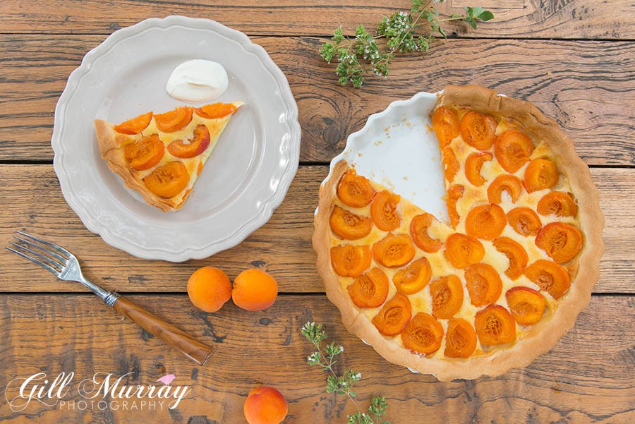Rustic French Apricot Tart