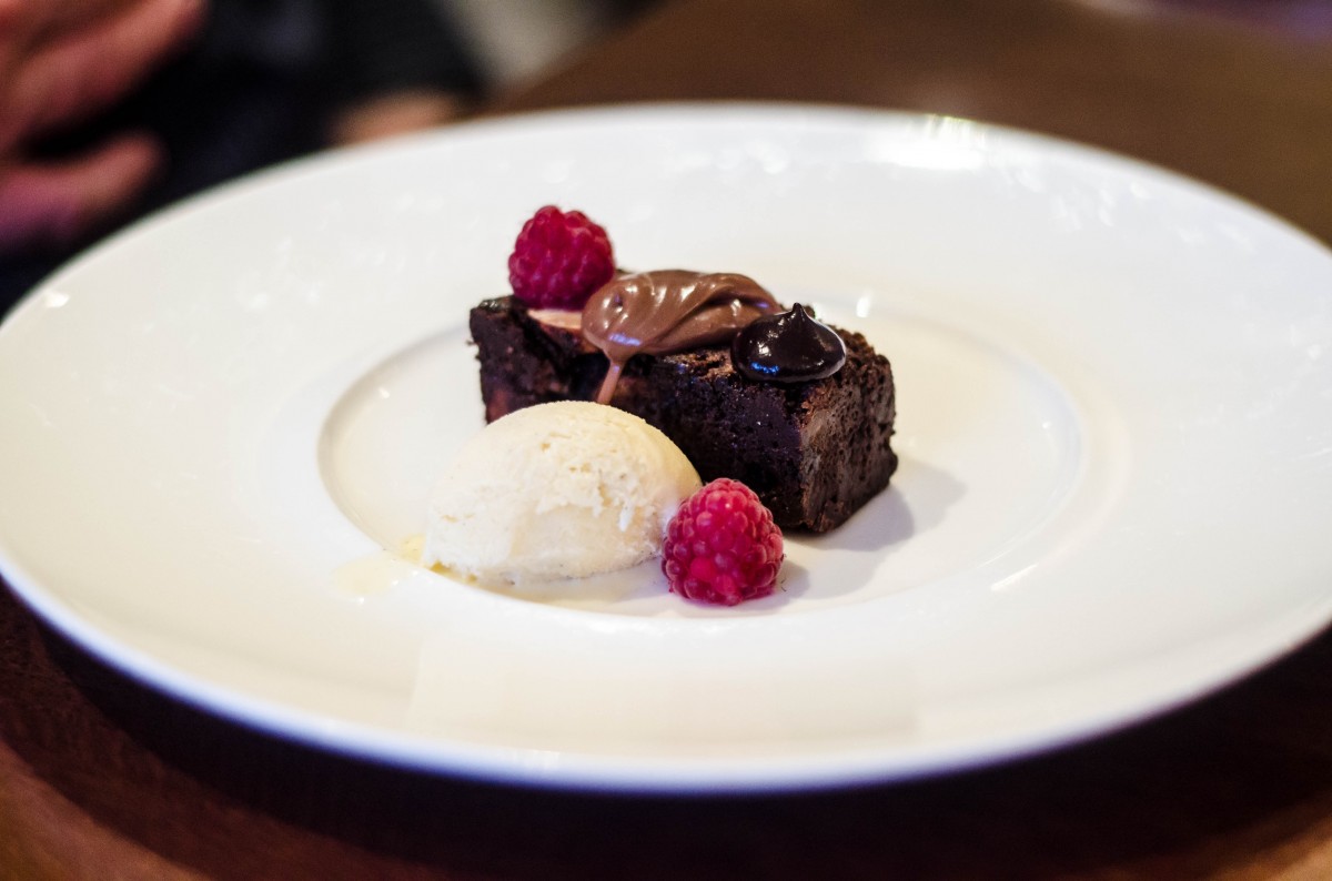 The Chocolate brownie is too delicious for words!
