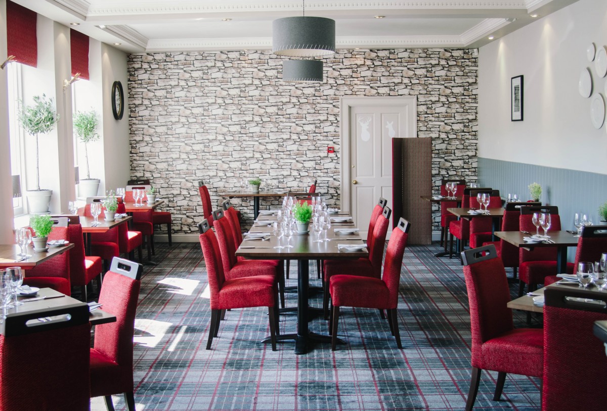 The newly refurbished restaurant at 63 Tay Street is looking so fresh. Eat some delicious food in beautiful surroundings right in the heart of Perthshire.