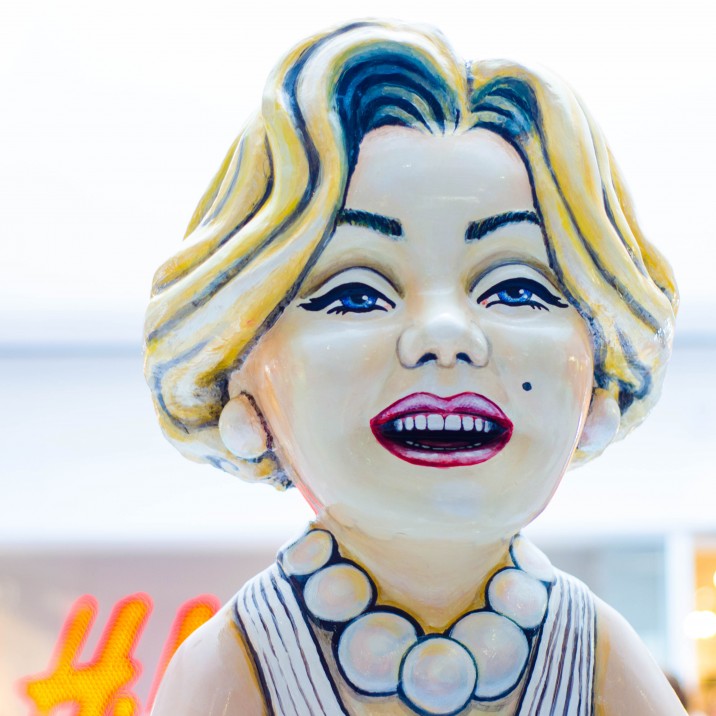 Sally Adam designed this Oor Wullie. Originally from South London and with a background in prop-making, Sally went on to study Art in Tauton and Norwich.