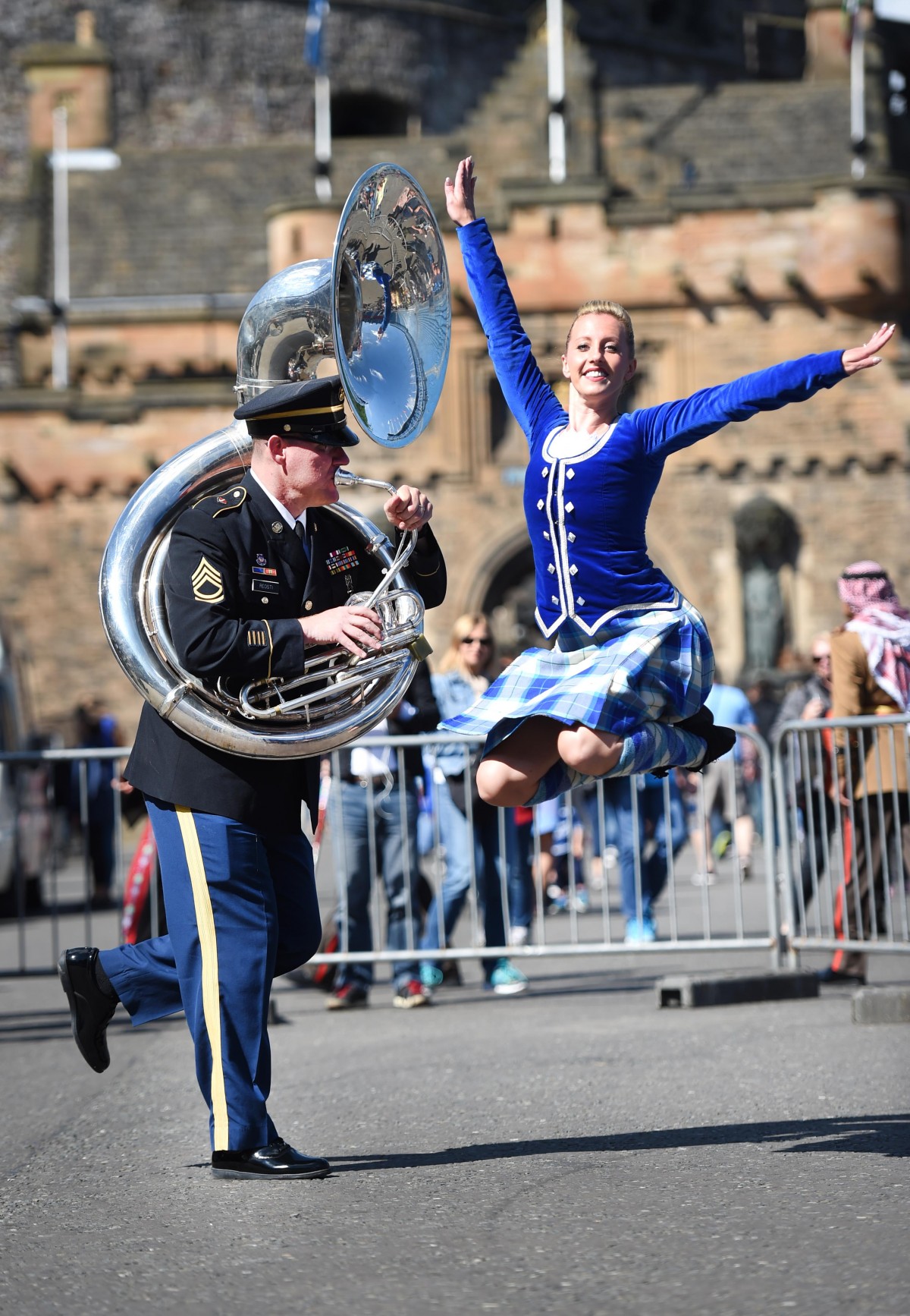 US Army Rappers Take the Stage at Royal Edinburgh Military Tattoo