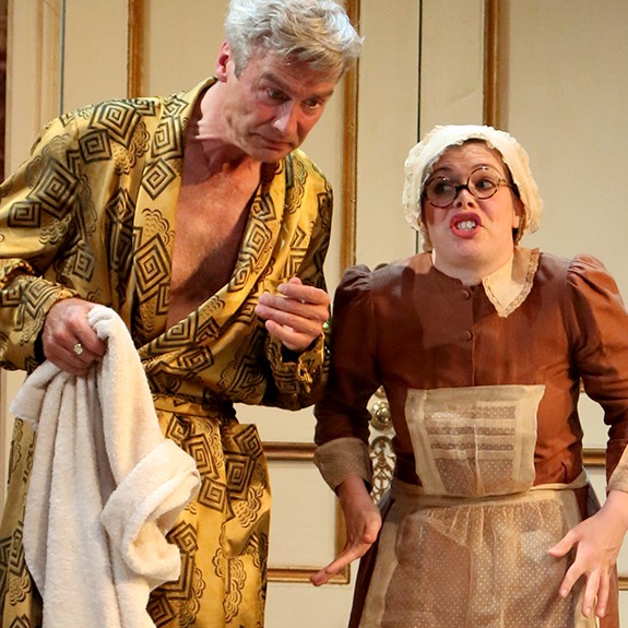 Thark is a rip roaring hilariously inventive farce and is showing at Pitlochry Festival Theatre. Don't miss it!