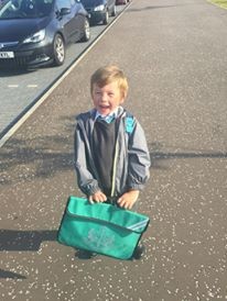 Janice sent this picture of Braiden all ready for his first day at Oakbank Primary School. We hope you had a great day Braiden!