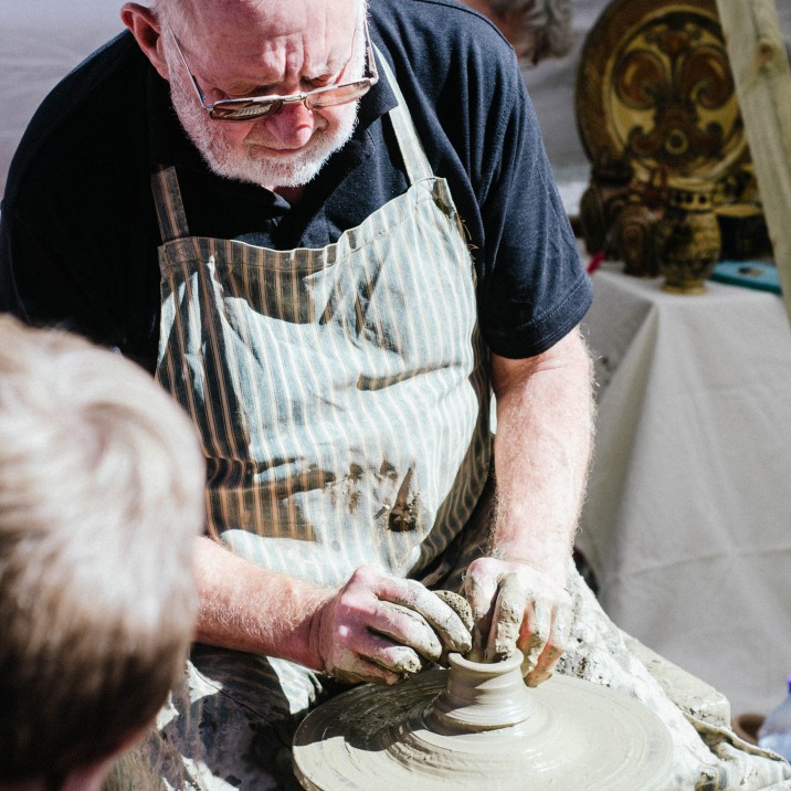 Learn how to make pottery like they would have 700 years ago! The treaty of Perth Celebrations were not only great fun but also gave people young and old the chance to learn a new skill, such as pottery!
