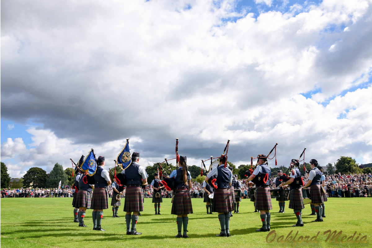 It was a perfect day in Perth for the Royal Edinburgh Military Tattoo in Perth North Inch as part of the Treaty of Perth Celebrations