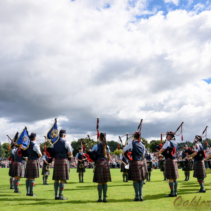 It was a perfect day in Perth for the Royal Edinburgh Military Tattoo in Perth North Inch as part of the Treaty of Perth Celebrations