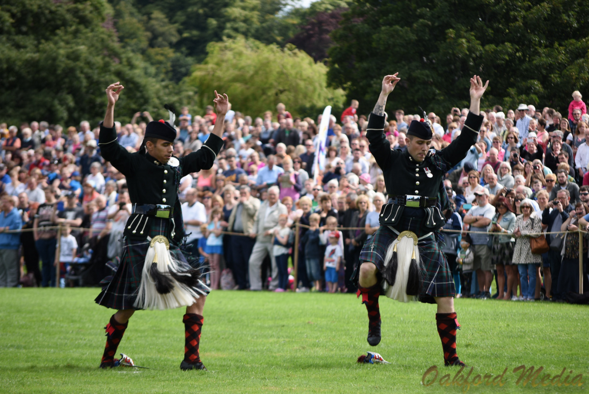 The mini tattoo on the North Inch was a great spectacle.