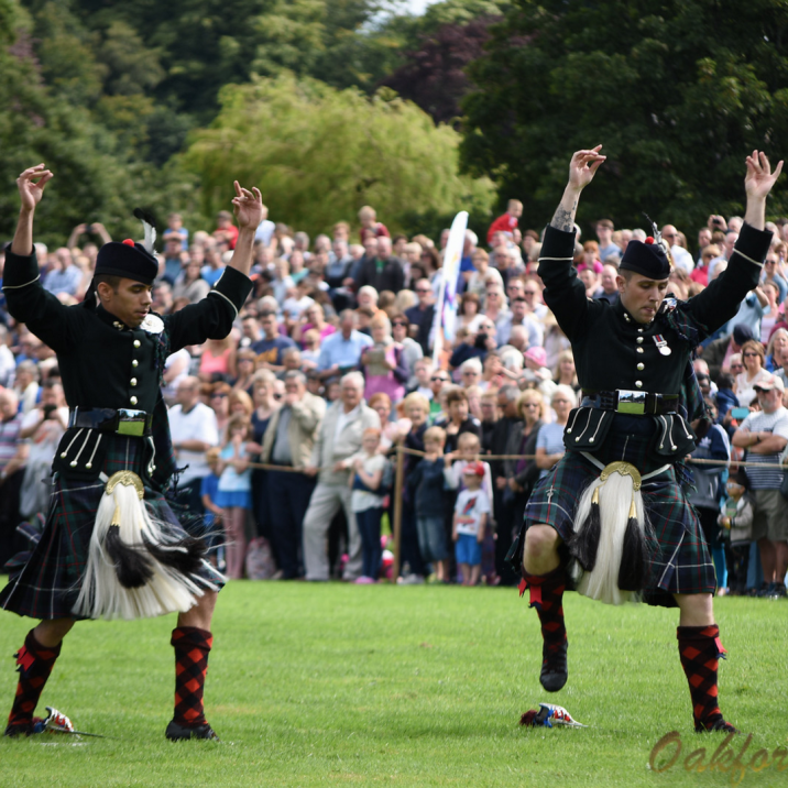 The mini tattoo on the North Inch was a great spectacle.