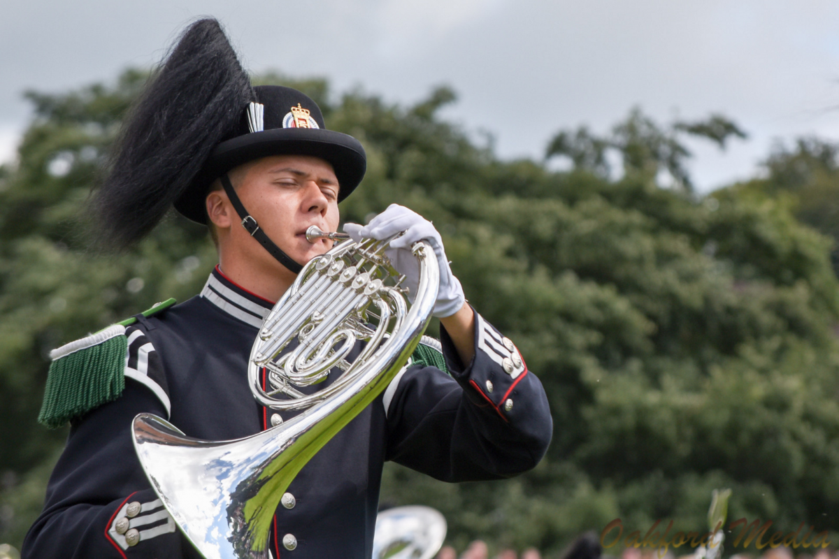 The brass bands of the Royal Edinburgh Military Tattoo were fantastic and put on a  brilliant show of music and parade.