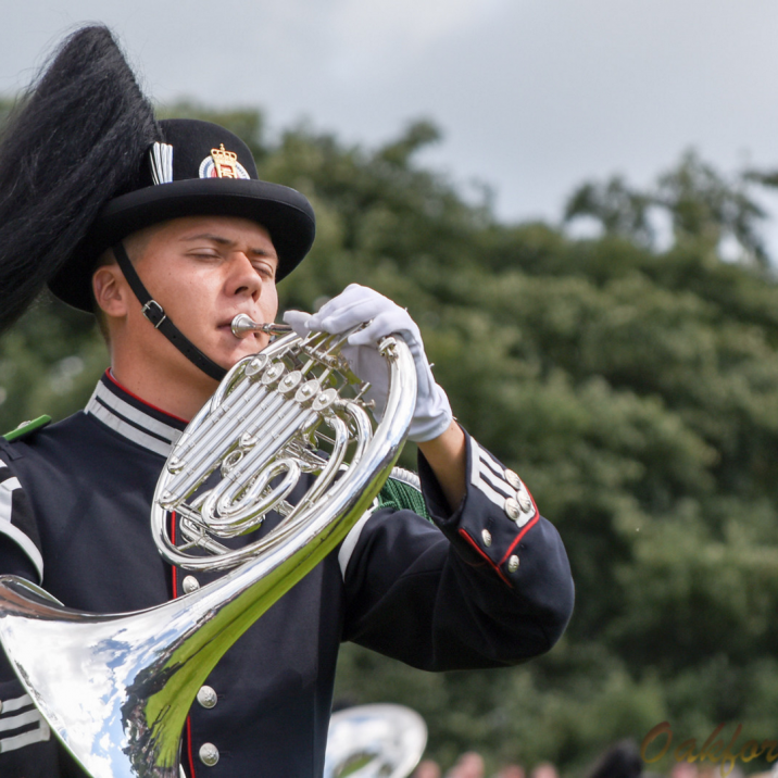 The brass bands of the Royal Edinburgh Military Tattoo were fantastic and put on a  brilliant show of music and parade.