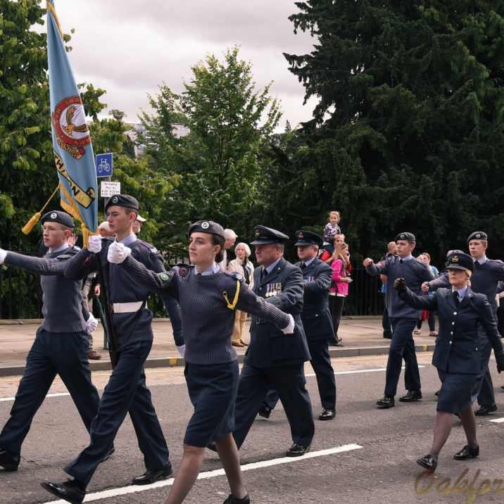 Left, Right, Left, Right, Left! The Royal Edinburgh Military Tattoo Parade along Tay Street in Perth was fantastic.