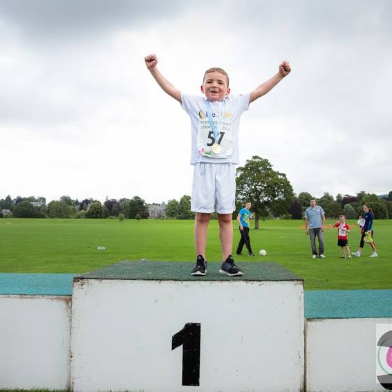The Live Active Leisure Kid's Fun runs at the Keepsafe Perth 10k were a huge success.