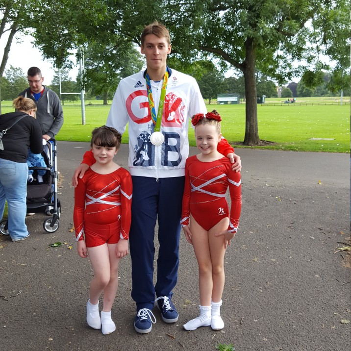 Everyone wanted a picture with Stephen Milne our local Olympic swimming Silver Medalist here in Perth!