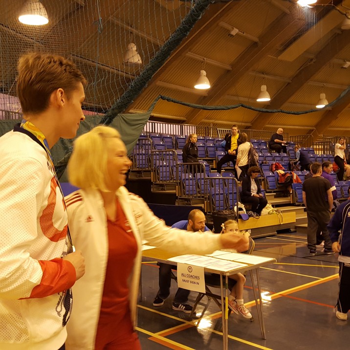 Stephen Milne, Silver Olympic Winning Swimmer visited Bells Sports Centre on his return from the 2016 Rio Olympics