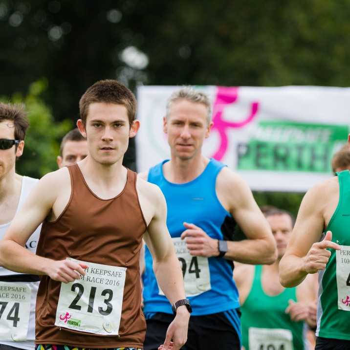 The Keepsafe Perth 10k run was a great success with lots of runners all going for a personal best!