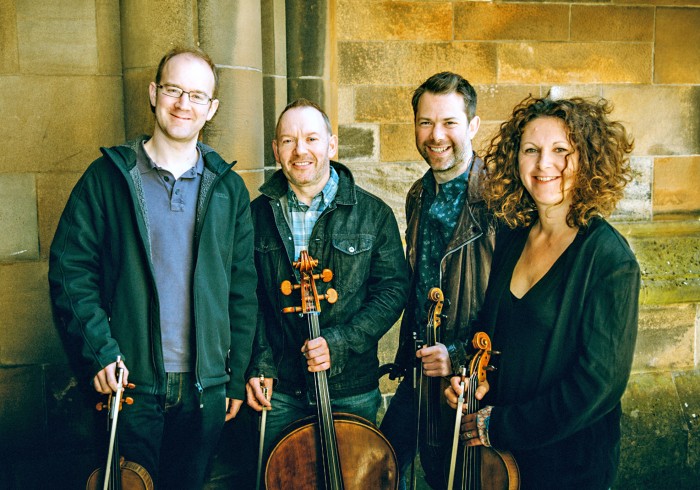 The classical quartet explore folk.