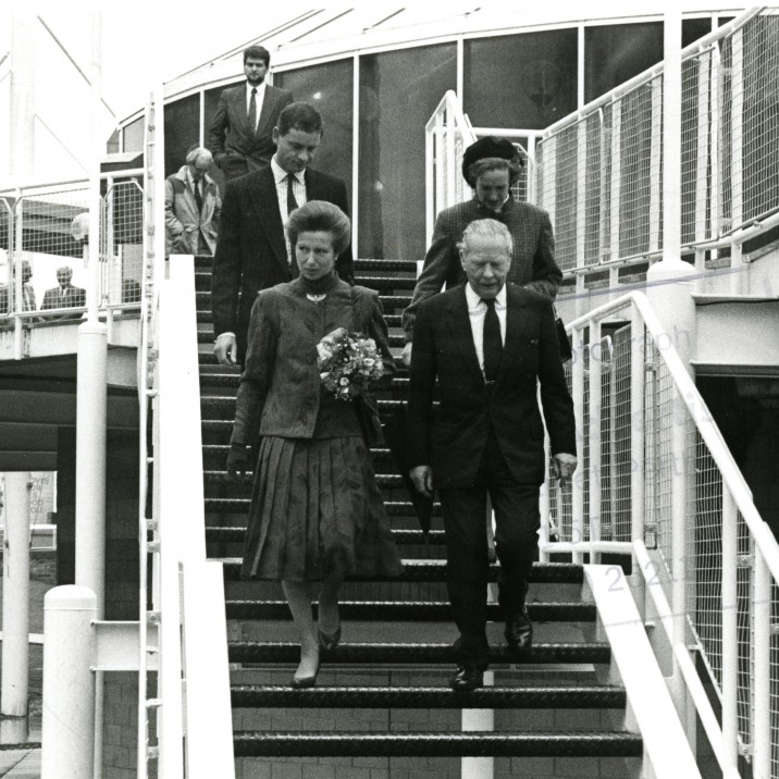 Princess Anne was at the opening of Perth Leisure Pool.