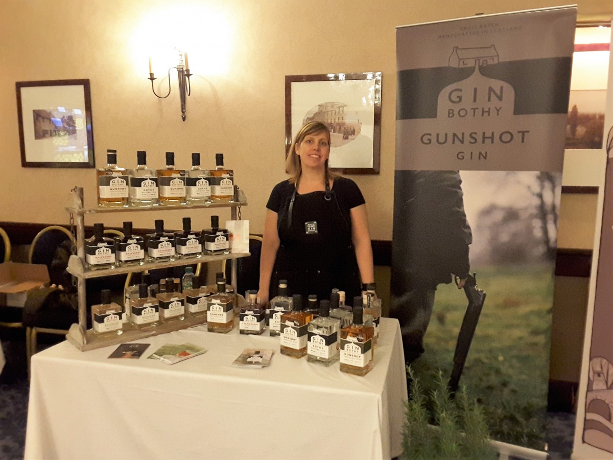 There were lots of unusual and different Gins available to try and savour at Provender Brown's Wee G & T festival.