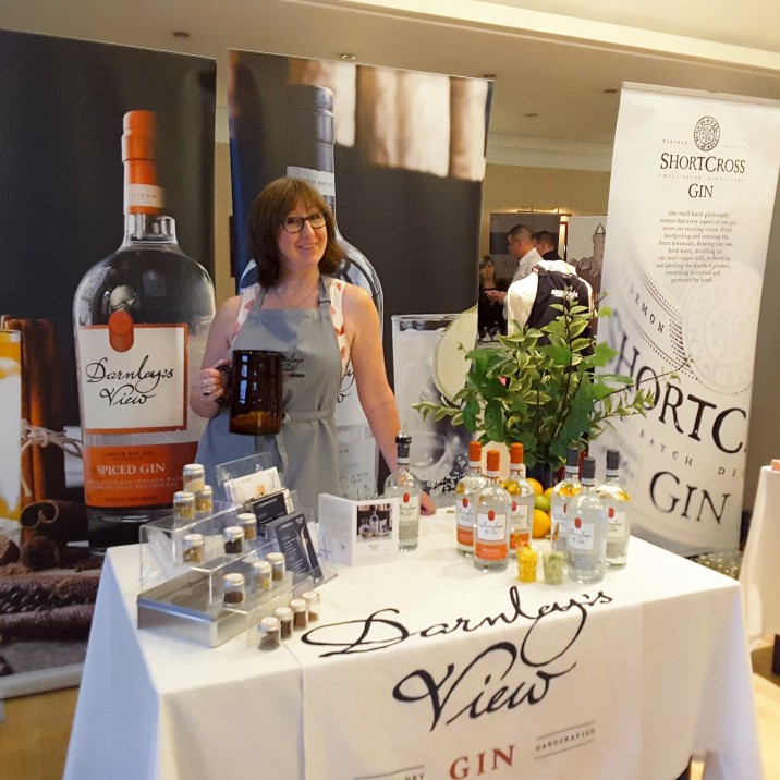 The Darnleys View Gin stall at The Wee G & T festival.