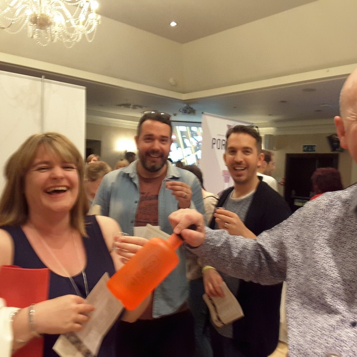 Our friends Rae and Craig from Rae Peacock hair and Beauty were on hand with Karen from Live Active Leisure to sample all the delicious gins!