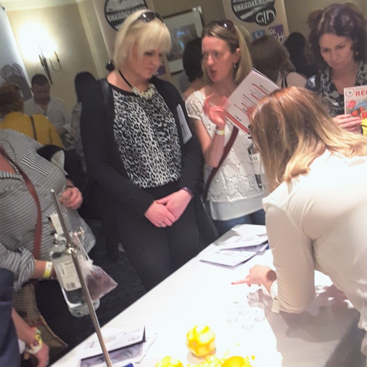 It was super busy at Provender Brown's Wee G & T festival with lots of Gin lovers descending on the Salutation Hotel to sample lots of different Gins and some foodie treats thrown in too!