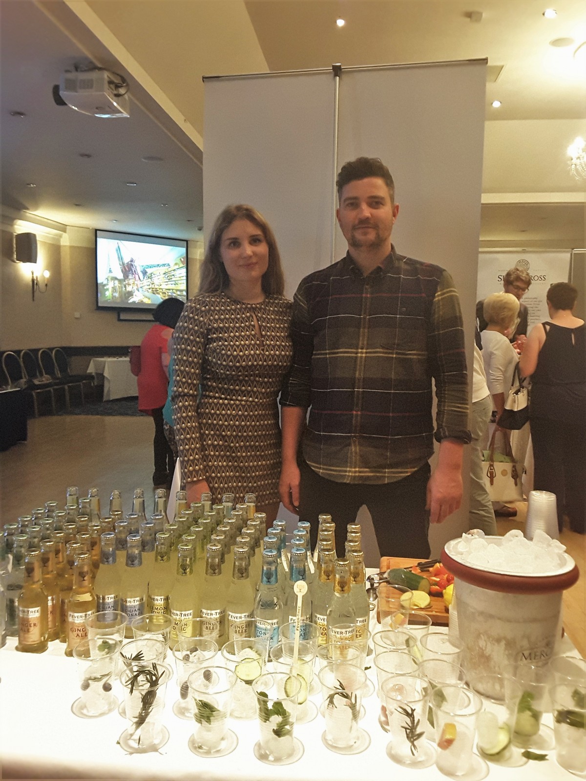 All the mixers were delicious Feer Tree tonic.  With a variety of flavours.