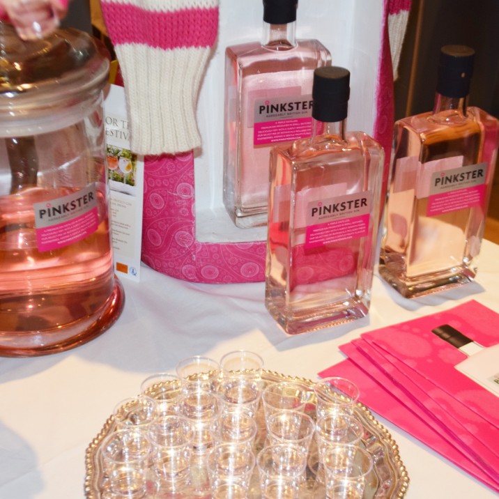 The very popular Pinkster Gin surisingly had a nice and pink stall!